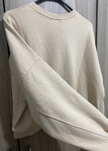 Bej Kadın Nakışlı Sweatshirt - Görsel 8