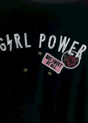 Kadın Siyah Fermuarlı hırka - Görsel 5