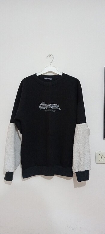 l Beden siyah Renk Sweatshirt