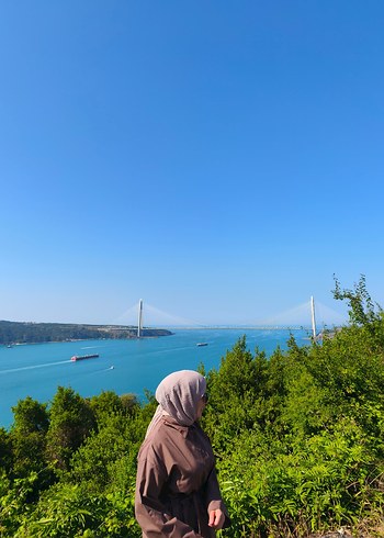 Ceylan Acı Kahve Gömlek Elbise