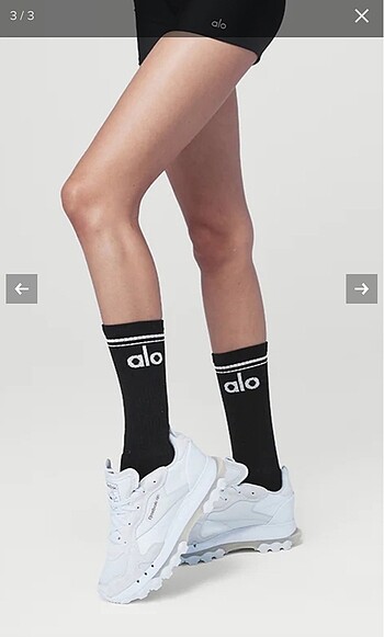 Alo Yoga Spor çorabı