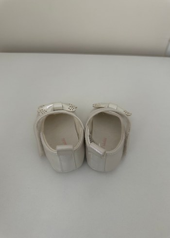 Kız Çocuk Beyaz Fiyonklu Babet - Görsel 4