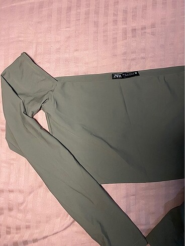 Zara Zara Uzun Kollu Crop