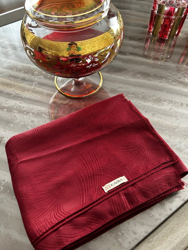 Kayra Bordo Şal - Görsel 2