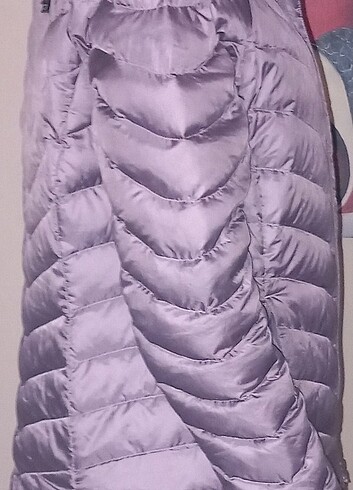 l Beden mor Renk The north face kaz tüyü bayan mont