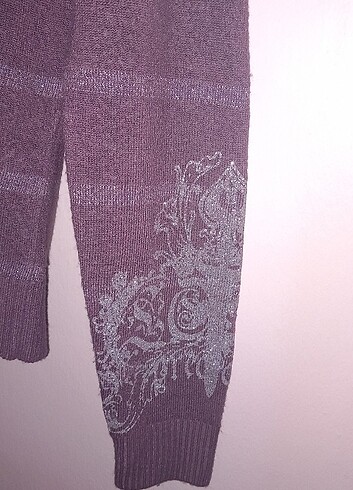 Loft işlemeli kazak  - Görsel 3