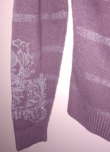 Loft işlemeli kazak  - Görsel 4