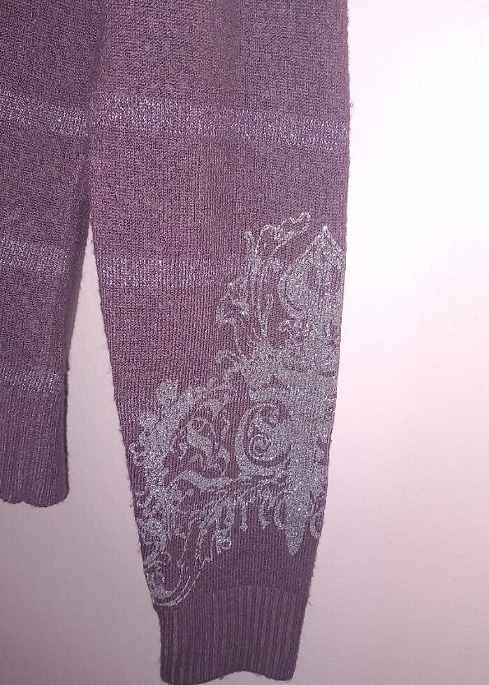 Loft işlemeli kazak  - Görsel 3