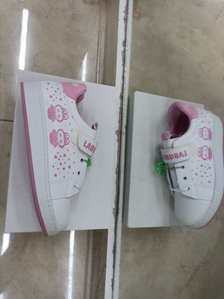 Kız Çocuk Renkli Baskılı Spor Ayakkabı - Görsel 2