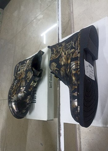 Kahverengi deri Kadın Dolgu Topuk Bot - Görsel 4