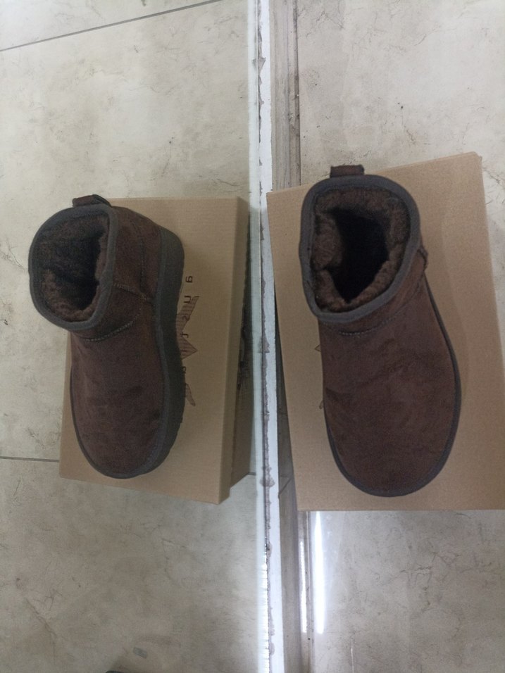 Kahverengi Kadın Dolgu Topuklu Bot - Görsel 4