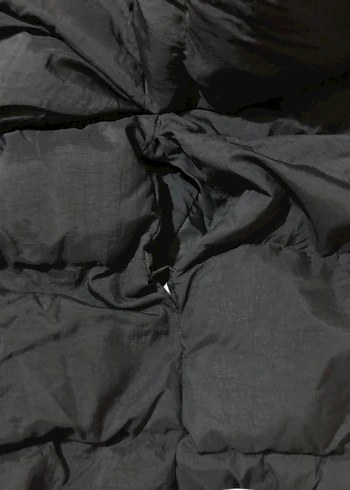 Siyah Şişme Kadın Mont - Görsel 5