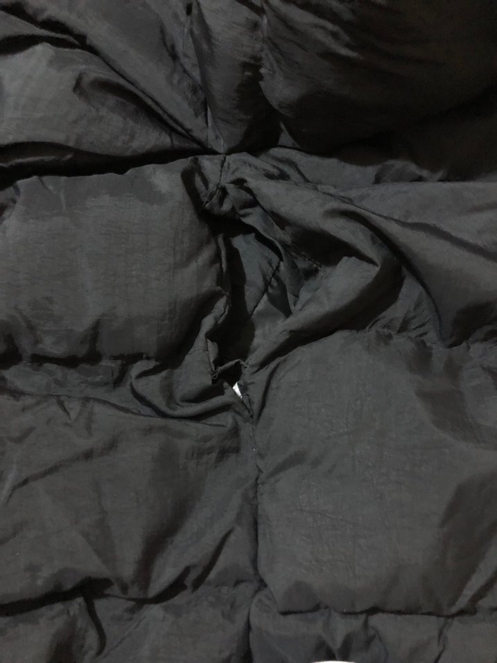 Siyah Şişme Kadın Mont - Görsel 5