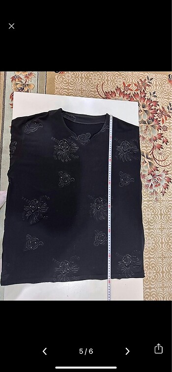 xl Beden siyah Renk yazlık bluz