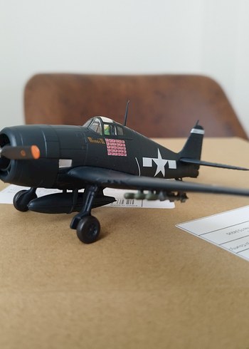 F6F HELLCAT ll.DÜNYA SAVAŞ UÇAĞI 
Metal Alaşımlı - Görsel 7