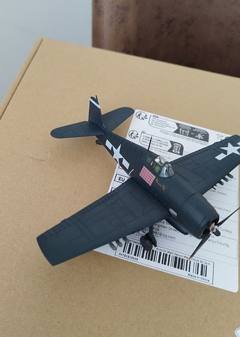 F6F HELLCAT ll.DÜNYA SAVAŞ UÇAĞI 
Metal Alaşımlı - Görsel 6