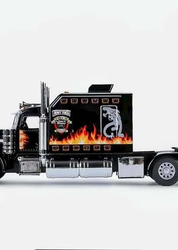 Renkli Siyah Oyuncak Kamyon - Görsel 3