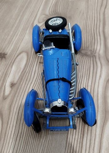 Mavi Renkli Oyuncak Klasik Araba - Görsel 5