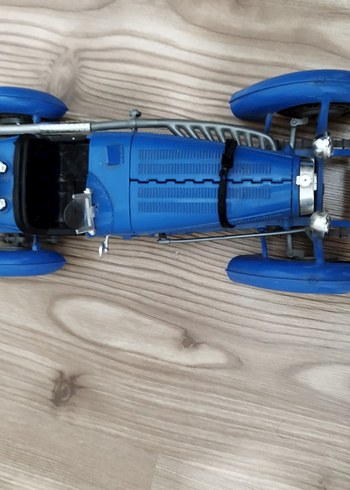 Mavi Renkli Oyuncak Klasik Araba - Görsel 8