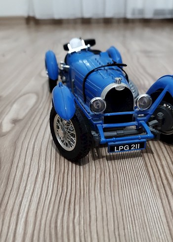 Mavi Renkli Oyuncak Klasik Araba - Görsel 4