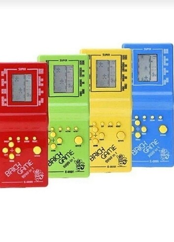  Beden Renk Nostaljik Tetris 