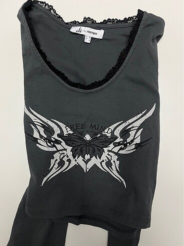 m Beden Koton Crop Top