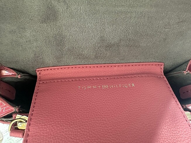  Beden pembe Renk orjinal tommy hilfiger çanta