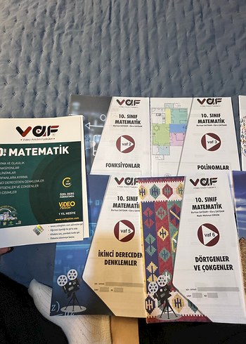 Vaf 10. Sınıf Matematik Konu Anlatımlı Kitap Seti - Görsel 2