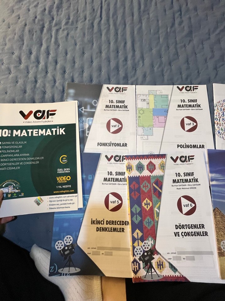 Vaf 10. Sınıf Matematik Konu Anlatımlı Kitap Seti - Görsel 2