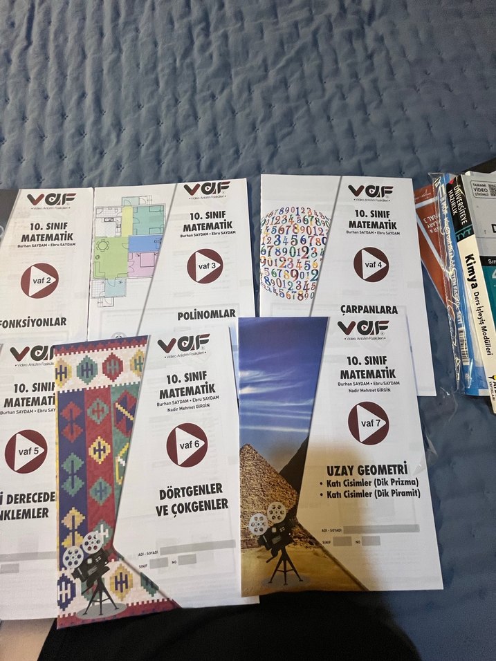 Vaf 10. Sınıf Matematik Konu Anlatımlı Kitap Seti - Görsel 3