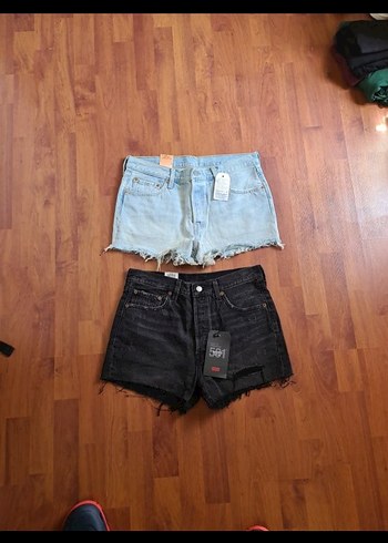 Levis levis 2 adet kadın kot şort