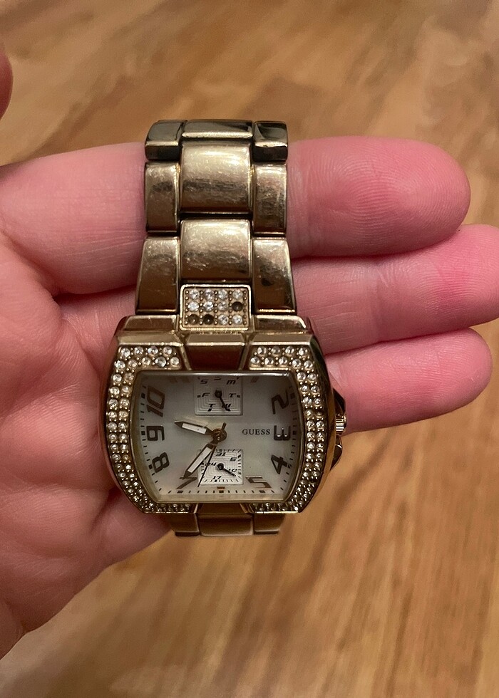 Gues kadın saat gold - Görsel 2