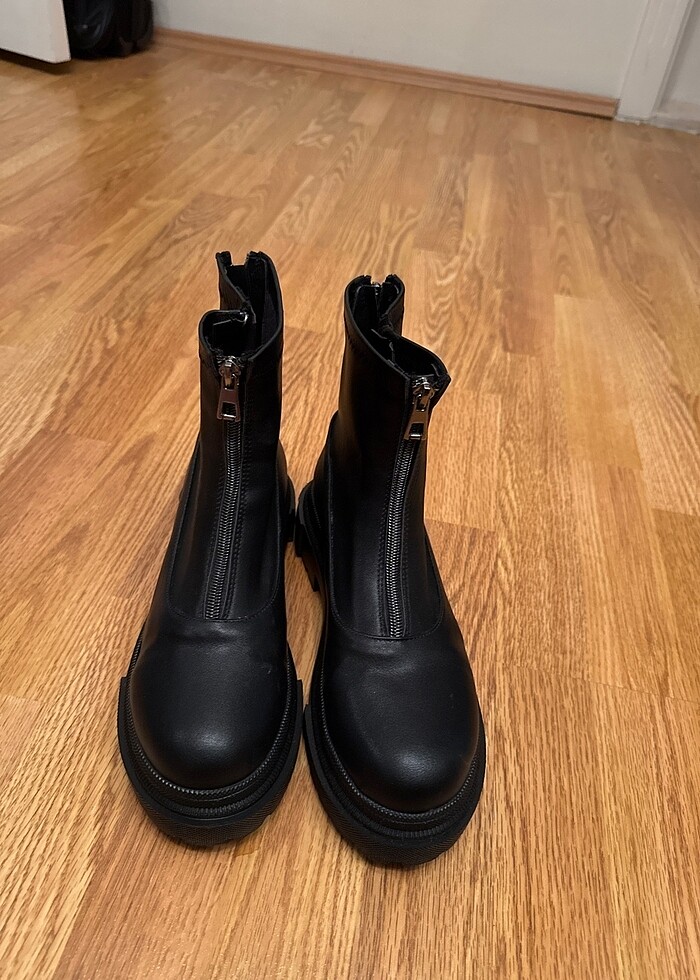 ELLE kadın fermuar detaylı bot 38 - Görsel 2