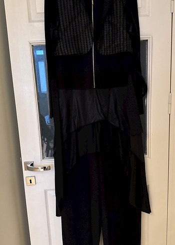 Uzun Siyah tulum çok şık  - Görsel 3