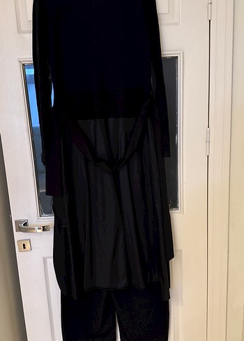 Uzun Siyah tulum çok şık  - Görsel 8