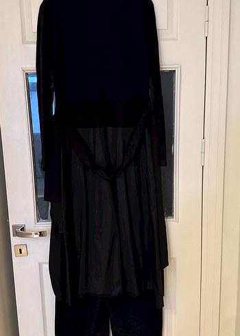 Uzun Siyah tulum çok şık  - Görsel 7