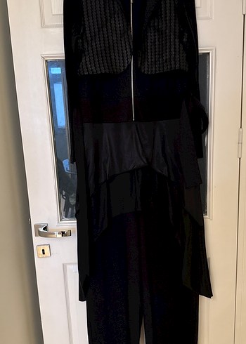 Uzun Siyah tulum çok şık  - Görsel 2