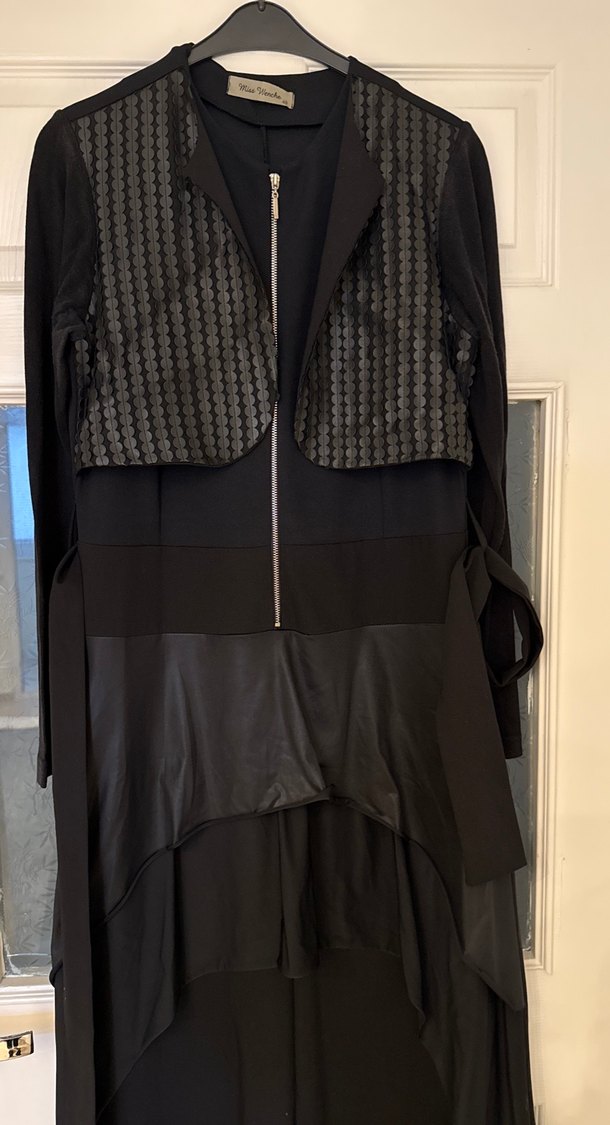 Uzun Siyah tulum çok şık  - Görsel 4