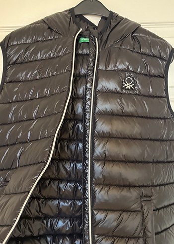 13 &14 yaş Siyah Parlak Şişme Yelek - Görsel 3