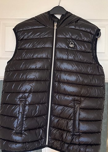 13 &14 yaş Siyah Parlak Şişme Yelek - Görsel 2