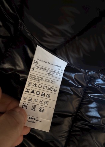 13 &14 yaş Siyah Parlak Şişme Yelek - Görsel 7