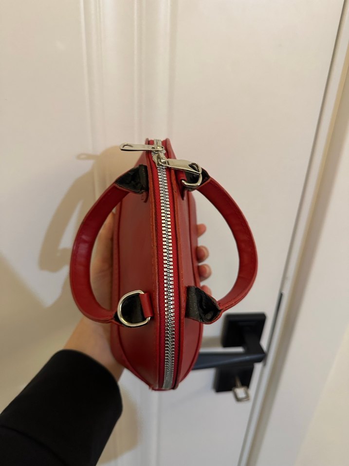 Kırmızı Kadın Çanta - Görsel 3