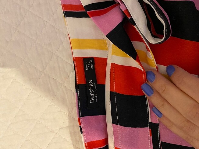 Bershka Bershka Çizgili Etek