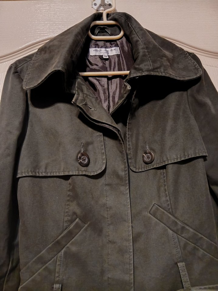 kadın trençkot. - Görsel 3