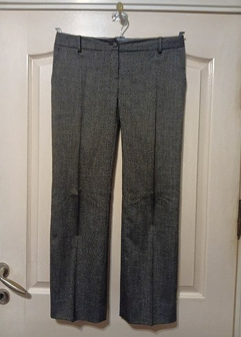 Gri Düğmeli Kadın Blazer Ceket - Görsel 4