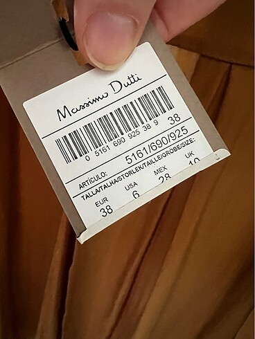 Massimo dutti 38 beden gömlek - Görsel 5