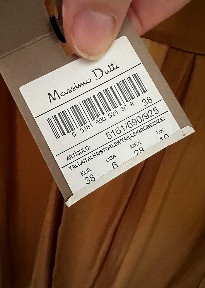 Massimo dutti 38 beden gömlek - Görsel 5
