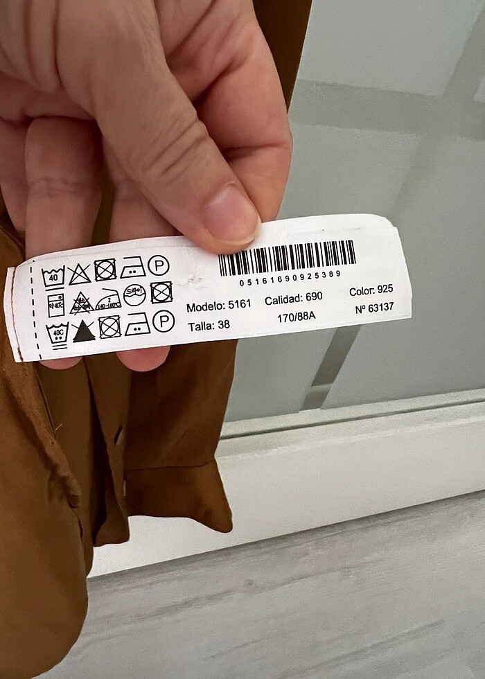 Massimo dutti 38 beden gömlek - Görsel 4