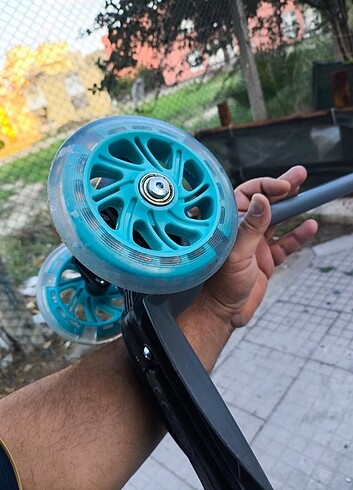  Tertemiz ışıklı çocuk scooter 
