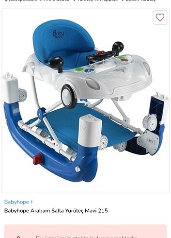 Diğer Babyhope 215 sallanır beşik olabilen yürüteç